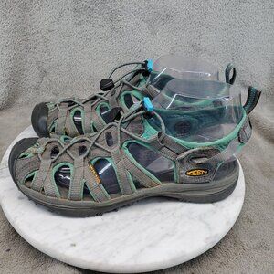 Keen Shoes Womens Size 7 Gray Textile Whisper Gorpcore Outdoor Sandals